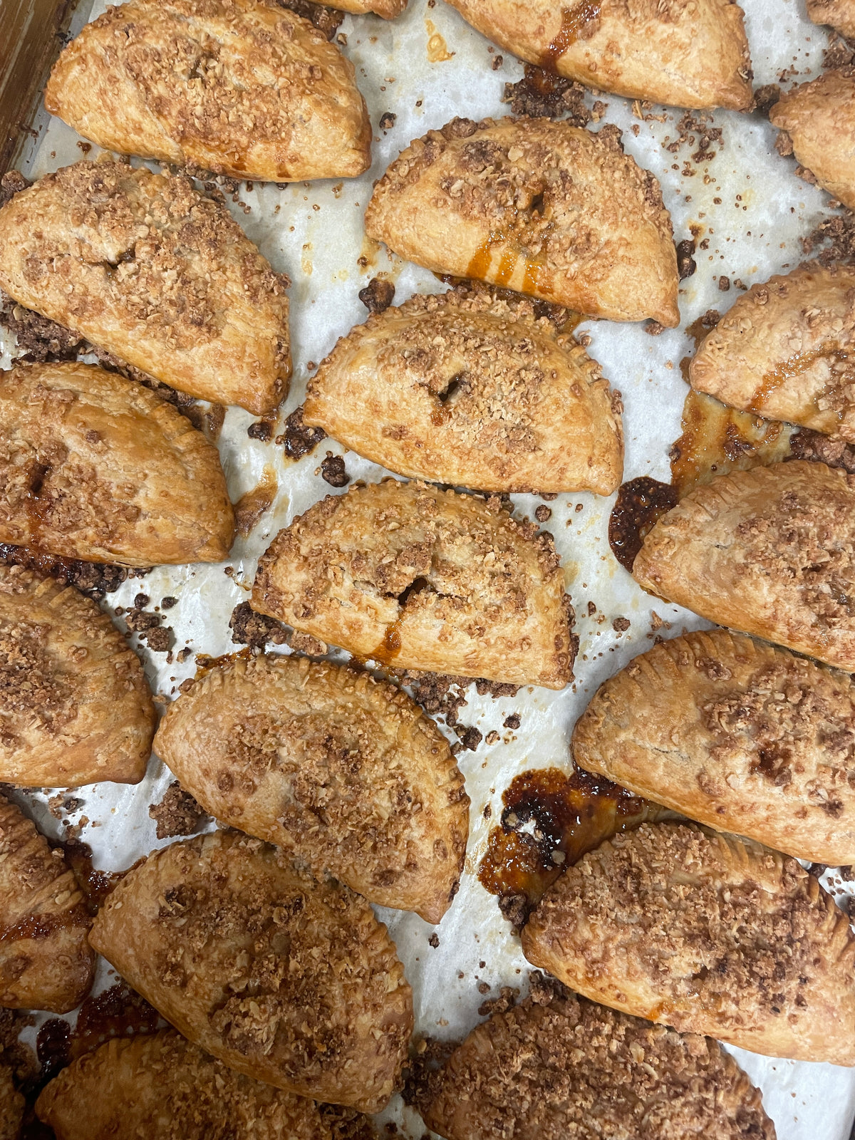 Hand Pies Various Flavors Vikings and Goddesses Pie Company